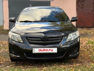 2007 Toyota Corolla X (E140, E150), чёрный, 750000 рублей, вид 2