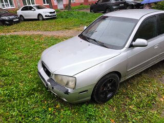 2001 Hyundai Elantra III (XD), серебристый, 130000 рублей, вид 1