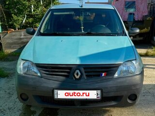 2008 Renault Logan I, зелёный, 300000 рублей, вид 1