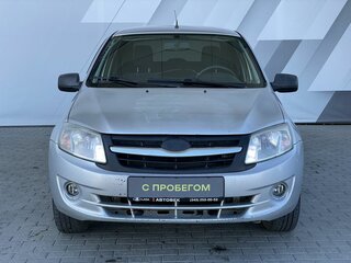 2014 Lada (ВАЗ) Granta I, серебристый, 268000 рублей, вид 2