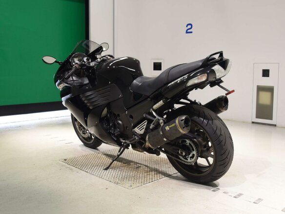 2008 Kawasaki ZZR 1400, чёрный, 745000 рублей - вид 5