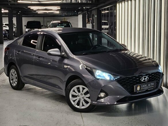 2020 Hyundai Solaris II Рестайлинг, серый, 1580000 рублей