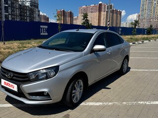 2018 Lada (ВАЗ) Vesta I, серебристый, 890000 рублей, вид 1