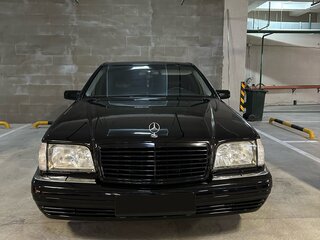 1998 Mercedes-Benz S-Класс 600 III (W140) Рестайлинг, чёрный, 3500000 рублей, вид 2
