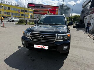 2014 Toyota Land Cruiser 200 Series Рестайлинг 1, чёрный, 3800000 рублей, вид 2