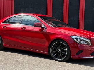 2017 Mercedes-Benz CLA 200 I (C117, X117) Рестайлинг, красный, 2450000 рублей, вид 3