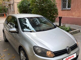 2009 Volkswagen Golf VI, серебристый, 730000 рублей, вид 3