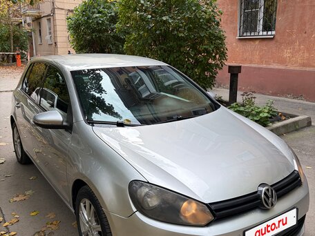 2009 Volkswagen Golf VI, серебристый, 730000 рублей, вид 3
