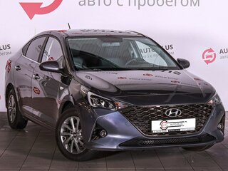 2021 Hyundai Solaris II Рестайлинг, серый, 1580000 рублей, вид 1