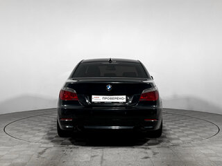 2007 BMW 5 серии 535d V (E60/E61) Рестайлинг, чёрный, 1399999 рублей, вид 4