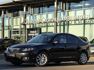 2008 Mazda 3 5-speed I (BK) Рестайлинг, чёрный, 728000 рублей, вид 1