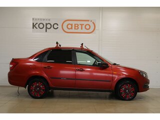 2018 Lada (ВАЗ) Granta I Рестайлинг, красный, 578000 рублей, вид 4