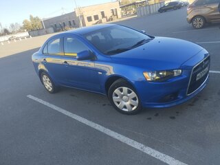 2011 Mitsubishi Lancer X Рестайлинг, синий, 735000 рублей, вид 1