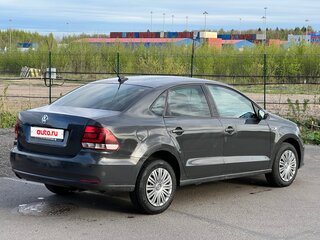2018 Volkswagen Polo V Рестайлинг, серый, 690000 рублей, вид 3
