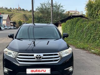 2012 Toyota Highlander II (XU40) Рестайлинг, чёрный, 1900000 рублей, вид 3