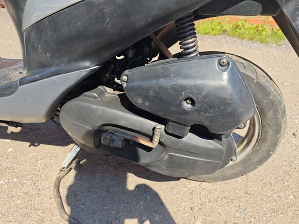 2000 Suzuki Lets 2, серебристый, 45000 рублей - вид 8