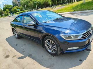 2016 Volkswagen Passat B8, синий, 1250000 рублей, вид 4