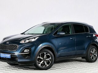 2018 Kia Sportage IV Рестайлинг, синий, 1979000 рублей, вид 3