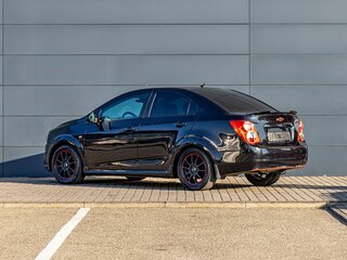 2012 Chevrolet Aveo II, чёрный, 895000 рублей, вид 4