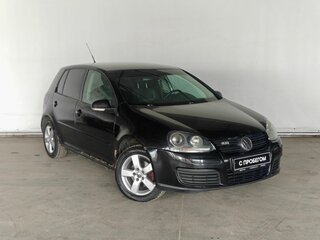 2007 Volkswagen Golf V, чёрный, 309000 рублей, вид 3