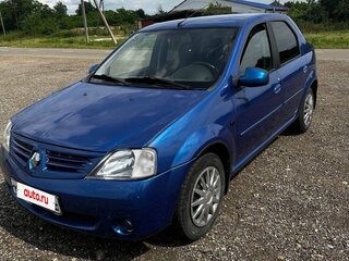 2008 Renault Logan I, синий, 320000 рублей, вид 1
