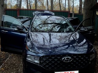 2022 Hyundai Santa Fe IV Рестайлинг, синий, 3700000 рублей, вид 1