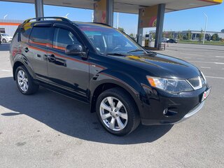 2008 Mitsubishi Outlander II, чёрный, 810000 рублей, вид 2