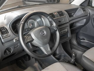 2014 Skoda Fabia II Рестайлинг, синий, 669900 рублей, вид 5