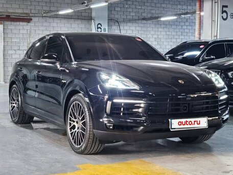 2021 Porsche Cayenne E-Hybrid Coupé III, чёрный, 9290000 рублей, вид 1