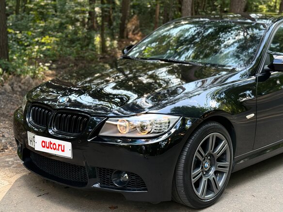 2009 BMW 3 серии 320i V (E90/E91/E92/E93) Рестайлинг, чёрный - вид 18