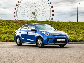 2017 Kia Rio IV, синий, 1130000 рублей, вид 5