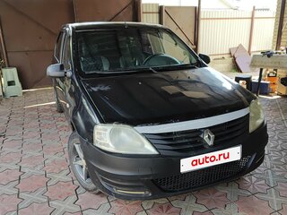 2011 Renault Logan I Рестайлинг, чёрный, 185000 рублей, вид 1