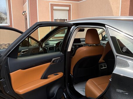 2022 Lexus RX 350 IV Рестайлинг, чёрный, 6500000 рублей, вид 4