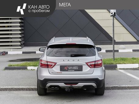 2021 Lada (ВАЗ) Vesta SW Cross I, серый, 889000 рублей, вид 4