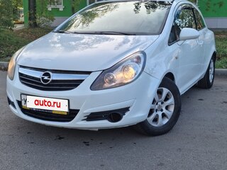 2008 Opel Corsa D, белый, 215000 рублей, вид 1