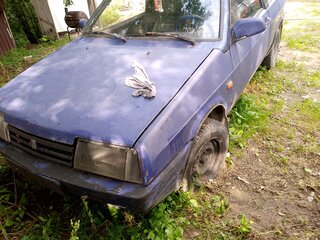 1987 Lada (ВАЗ) 2108 21086, голубой, 100000 рублей, вид 1