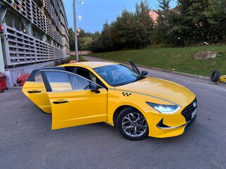 2021 Hyundai Sonata VIII (DN8), чёрный, 1950000 рублей, вид 2