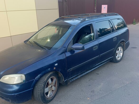 2000 Opel Astra G, синий - вид 3