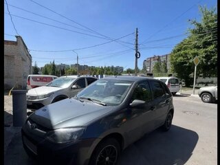 2015 Lada (ВАЗ) Kalina II, серый, 510000 рублей, вид 1