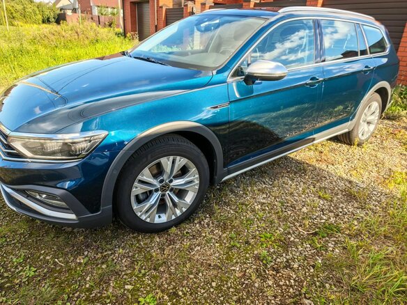 2020 Volkswagen Passat DSG7 B8, синий, 3390000 рублей - вид 6