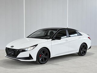 2022 Hyundai Elantra VII (CN7), белый, 1570000 рублей, вид 1