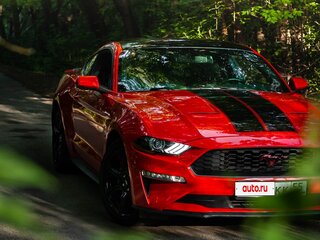 2019 Ford Mustang VI Рестайлинг, красный, 3500000 рублей, вид 2