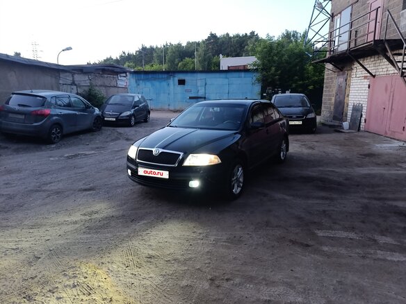 2008 Skoda Octavia II (A5), чёрный, 600000 рублей - вид 2