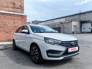 2024 Lada (ВАЗ) Vesta SW I Рестайлинг (NG), белый, 1250000 рублей, вид 3