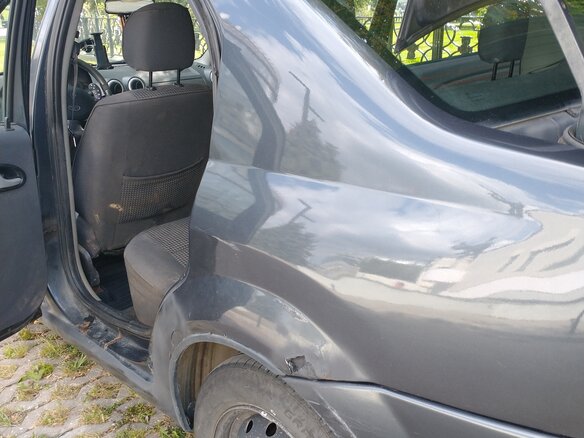 2008 Renault Logan I, чёрный - вид 15