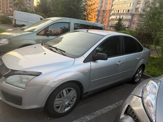 2006 Ford Focus II, серебристый, 315000 рублей, вид 3