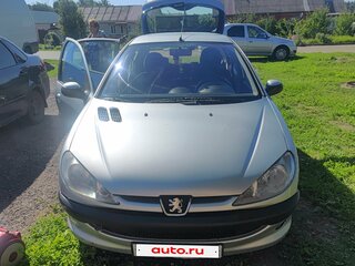 2005 Peugeot 206, серебристый, 400000 рублей, вид 1