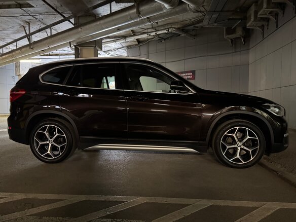 2019 BMW X1 18d sDrive II (F48), коричневый, 2150000 рублей - вид 7