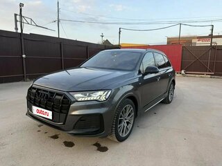 2021 Audi Q7 45 TDI II (4M) Рестайлинг, серый, 6800000 рублей, вид 1