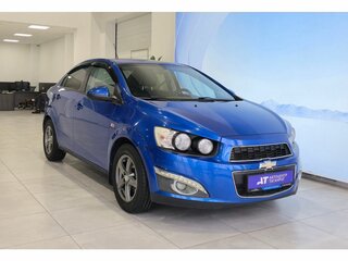 2012 Chevrolet Aveo II, синий, 849000 рублей, вид 1